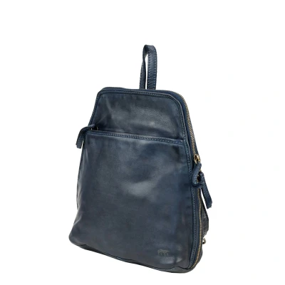 Afbeelding van Bear Design Iris Rugzak blue Leren tas