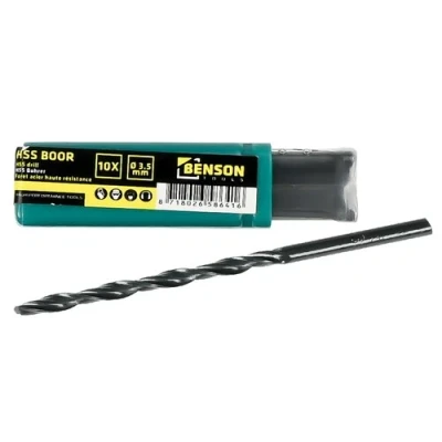Afbeelding van Benson HSS Metaal Boor 3.5 mm 10 stuks