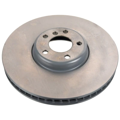 Afbeelding van FEBI BILSTEIN 171461 Remschijf Vooras rechts 374 36 5 120 interne ventilatie Gecoat High carbon BMW: GT, 7