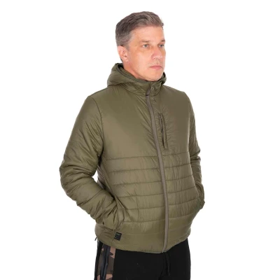 Afbeelding van Fox Olive Quilted 100 Jas M Visjas