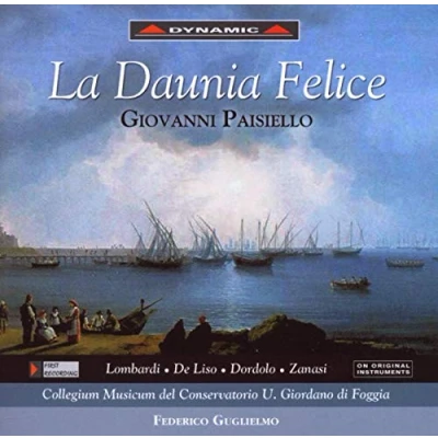Afbeelding van Donatella Lombardi, Marina De Liso, Luca Dordolo, Furio Zanasi Paisiello: La Daune Felice (CD)