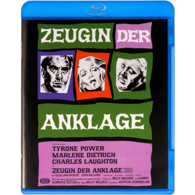 Afbeelding van Zeugin der Anklage (Blu ray)