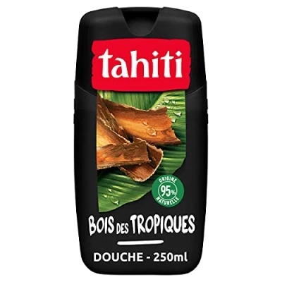 Afbeelding van Tahiti Douchegel van Tropiques Wood, 4 x 250 ml