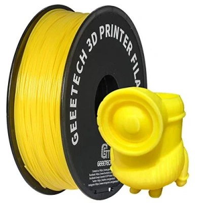 Afbeelding van GEEETECH PLA filament 1.75mm, 3D printer voor printer, 1kg spoel, geel