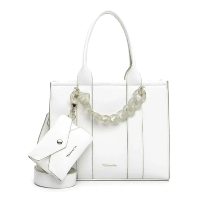 Afbeelding van Tamaris Handtas Flavia Cityshopper White Wit