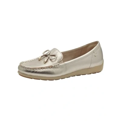 Afbeelding van TAMARIS Comfort Comfortabele pantoffels voor dames, lichtgoud, 36 EU, Licht Goud, EU