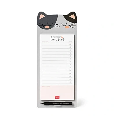 Afbeelding van Legami Don&#039;t Forget Magnetisch notitieblok, 11 x 28 cm, Kittens