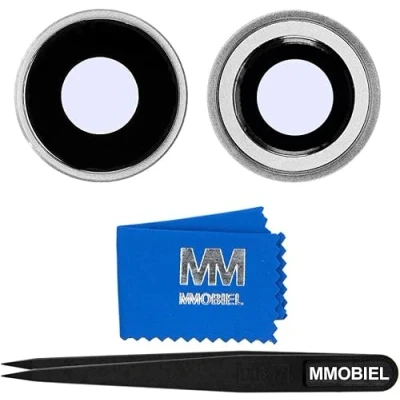 Afbeelding van MMOBIEL Glas Lens Back Camera Compatibel met iPhone XR (wit) incl. Toolkit