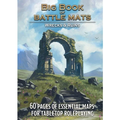 Afbeelding van Loke Big Book of Battle Mats Wrecks &amp; Ruins