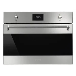 Afbeelding van Smeg So4301m1x Combi microgolfoven 45 Cm 01 Compactscreen Display Inox