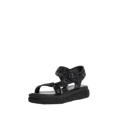 Afbeelding van Guess LODE 4GLOGO Sandalen, Dames, Maat: 36, Schwarz