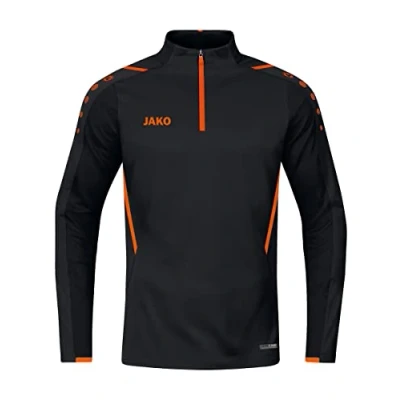 Afbeelding van JAKO Ziptop Challenge Zwart/fluo oranje
