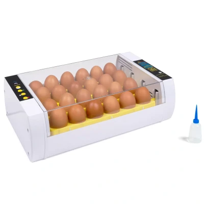 Afbeelding van Couveuse automatique 24 oeufs incubateur autonome intelligent