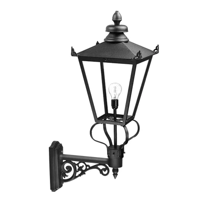 Afbeelding van Buitenwandlamp Wilmslow zwart 1 lamp
