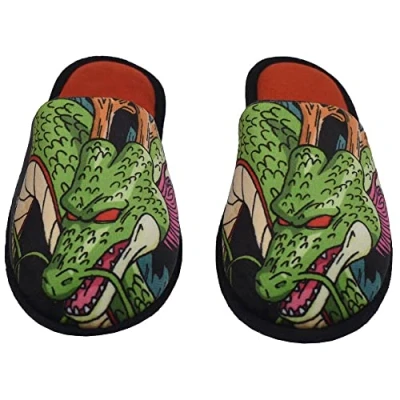 Afbeelding van Dragon Ball pantoffel, open, zacht, officieel product (CyP Brands), Shenron, 42/43 EU, Shenron