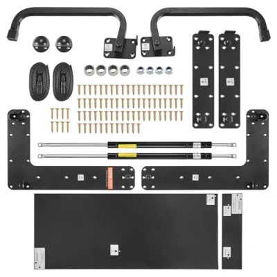 Image de VEVOR Kit de matériel lit escamotable pour double vertical pliant luxe