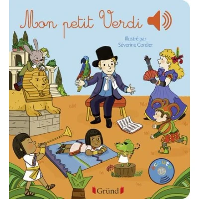 Image de Mon petit Verdi Livre sonore avec 6 puces Dès 1 an