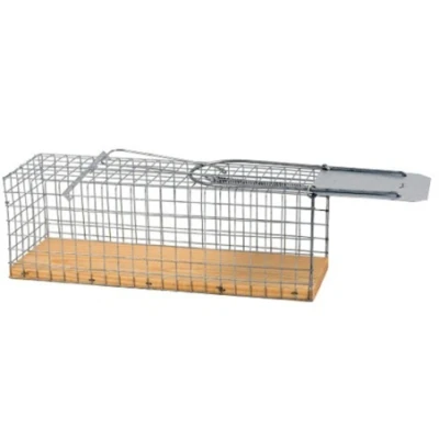 Afbeelding van Vangkooi rat houten bodem