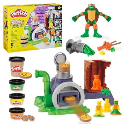 Afbeelding van Play Doh Slice And Blast Pizza Playset