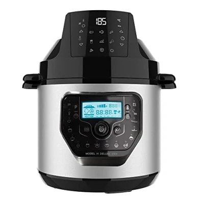 Afbeelding van Cecotec GM H deluxe fry keukenmachine, 1000 W, 6 l, grijs