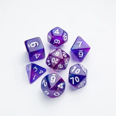 Afbeelding van Gamegenic Galaxy Series RPG Dice Set: Nebula (7 stuks)