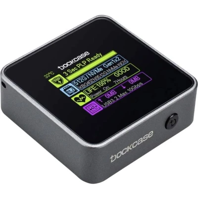 Afbeelding van Dockcase DSWC1M 3G M.2 harde schijf behuizing PCIe NVMe SSD