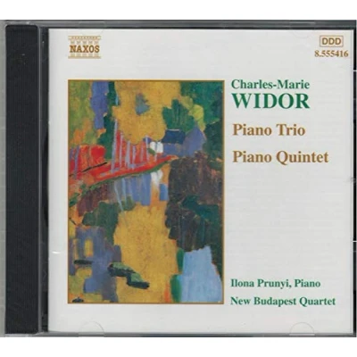 Afbeelding van Ilona Prunyi, New Budapest Quartet Widor: Piano Trio / Quintet (CD)