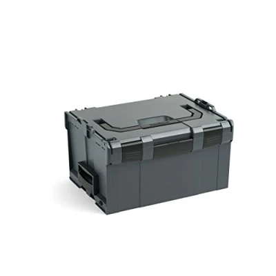 Afbeelding van Bosch Sortimo L BOXX 238 antraciet maat 3 uittrekbare gereedschapskoffer professionele van kunststof leeg ideale gereedschapsopslag