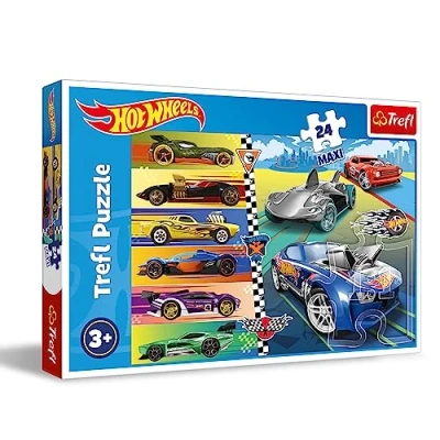 Afbeelding van HOT WHEELS PUZZEL MAXI 24PCS