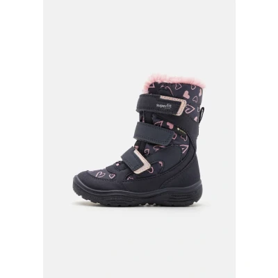 Afbeelding van Superfit Crystal Snowboots voor kinderen, Maat: 33, Blau/rosa Imitatieleer/ textiel