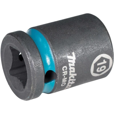 Afbeelding van Makita E 16156 Impact Black Krachtdop 1/2 kort 19 mm