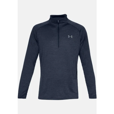 Afbeelding van Under Armour TECH ZIP Longsleeve, Heren, Maat: Small, Academy