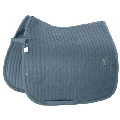 Afbeelding van Eskadron Mesh Zadeldek Classic Sports 25 Full Steel Blue