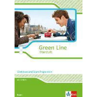 Afbeelding van Green Line Oberstufe. Klasse 11/12 (G8), 12/13 (G9). Workbook and Exam preparation mit CD ROM. Ausgabe 2015. Bayern