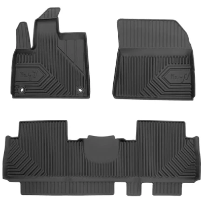 Afbeelding van M MOTOS Rubberen Vloermatten voor Citroen Berlingo III sinds 2018 Verbeter uw reiscomfort met de zwarte antislip automatten Auto No.77 All Weather auto, bescherming Co