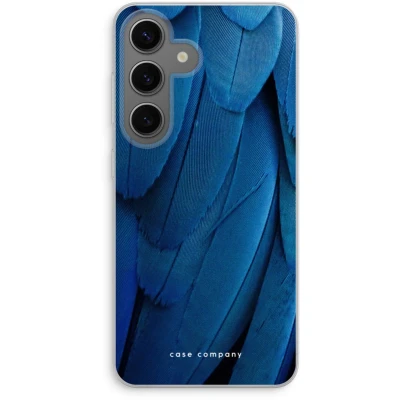 Afbeelding van Case Company® hoesje geschikt voor Samsung Galaxy S24 Pauw Soft Cover Telefoonhoesje Bescherming aan alle Kanten en Schermrand