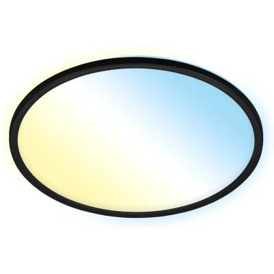 Afbeelding van BRILONER SLIM LED Panel 22W 3000 lm instelbare kleurtemperatuur dimbaar nachtlichtfunctie timerfunctie, geheugenfunctie achtergrondverlichtingseffect Amazon Echo en Google Home IP20 20.000 uur Ø42cm