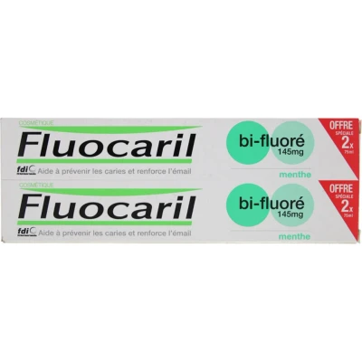 Afbeelding van Tandpasta Fluocaril Bi Fluore (2 x 75 ml)