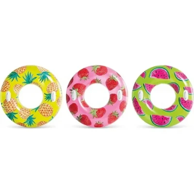 Afbeelding van Intex tropical fruit zwemband Ø 107 cm assortimentskleuren