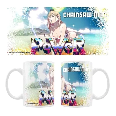 Afbeelding van Sakami Merchandise Chainsaw Man Ceramic Mok / Beker Power Cups &amp; Bekers