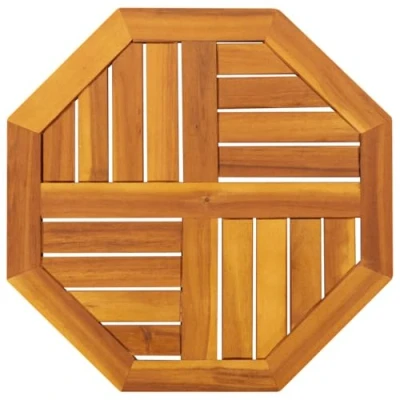 Afbeelding van vidaXL Tafelblad achthoekig 50x50x2 cm massief acaciahout