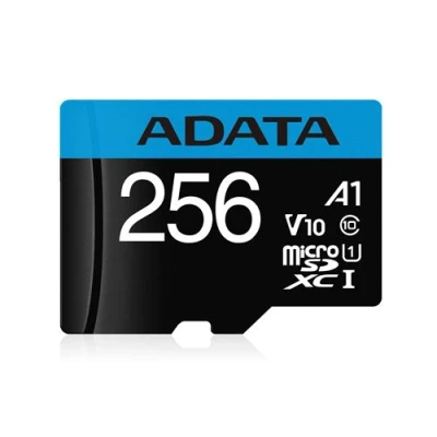 Image de ADATA Premier Carte mémoire flash (adaptateur microSDXC vers SD inclus(e)) 256 Go Video Class V10 / UHS I U1 Class10