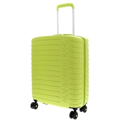Afbeelding van MANDARINA DUCK Flyduck Cabin Trolley Bergamotto Lichtgroen 55cm