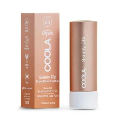 Afbeelding van Coola Mineral Liplux® Cacaoboter Zonbescherming SPF 30 Skinny Dip