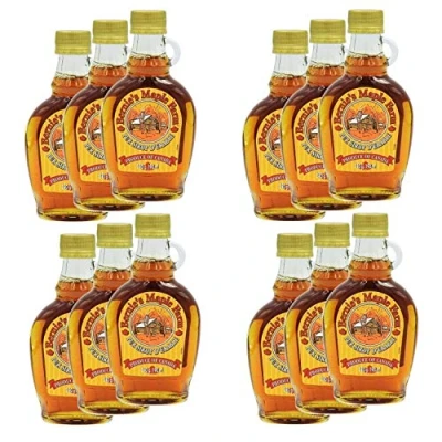 Afbeelding van Bernie&#039;s Maple Farm 12 x Pure siroop Canada fles 250 g