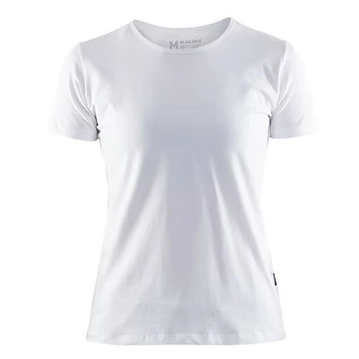Image de T Shirt femme blanc, coupe ajustée