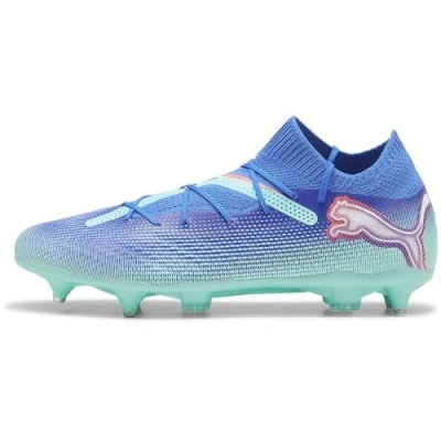 Afbeelding van Puma Future 7 PRO MXSG Voetbalschoenen met metalen noppen, Heren, Maat: 44, Bluemazing/white/electric peppermint Textiel/ synthetisch