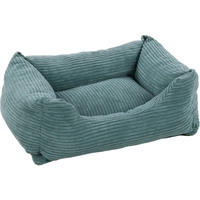 Afbeelding van Flamingo Velluto Mand Honden Rechthoekig+rits Blauw 65x50x20cm 1st 138878