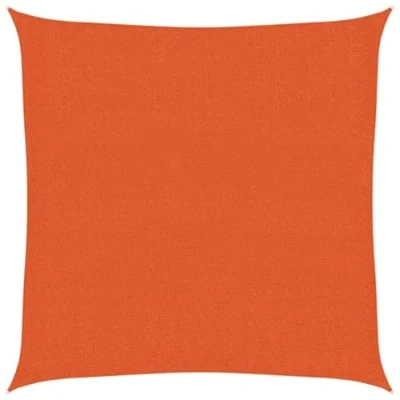 Afbeelding van Zonnezeil 160 g/m 3x3 m HDPE oranje