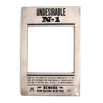 Afbeelding van Poster Harry Potter Photo Magnet Undesirable N 151 X 10 Cm Multicolor